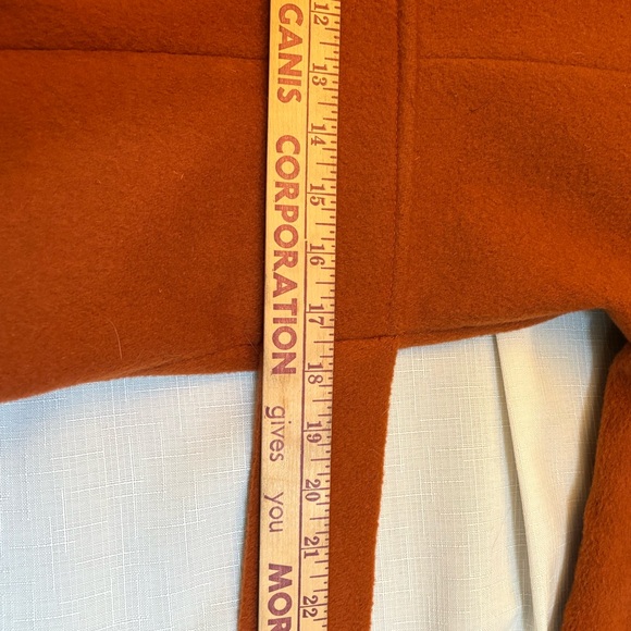 Vintage 1975 thigh length coat / jacket faux fur collar UNIQUE & ONE OF A KIND - Picture 10 of 12